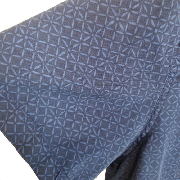 Nat Nast Luxury Originals Mens L Blue Geometric Pr - Picture 4 of 7